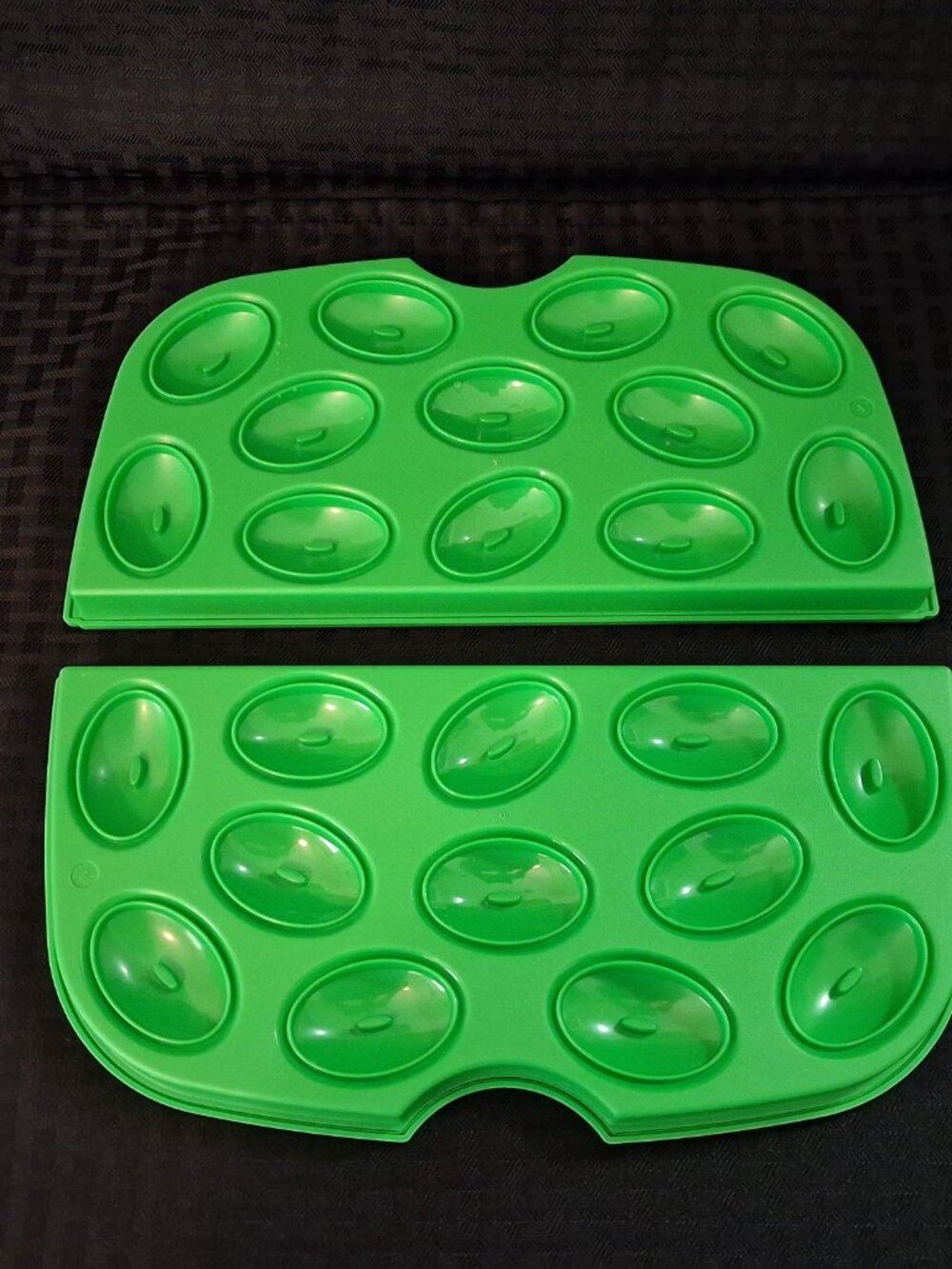 The Pampered Chef #2292 Cool and Serve Square Tray Set Deviled Eggs Holder - Picture 7 of 12